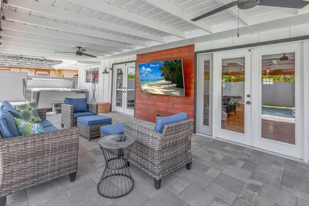 Huntington Beach, Ac, Pool, Hot Tub, Detached Office, Close To Beach, Outside Entertaining Area 外观 照片